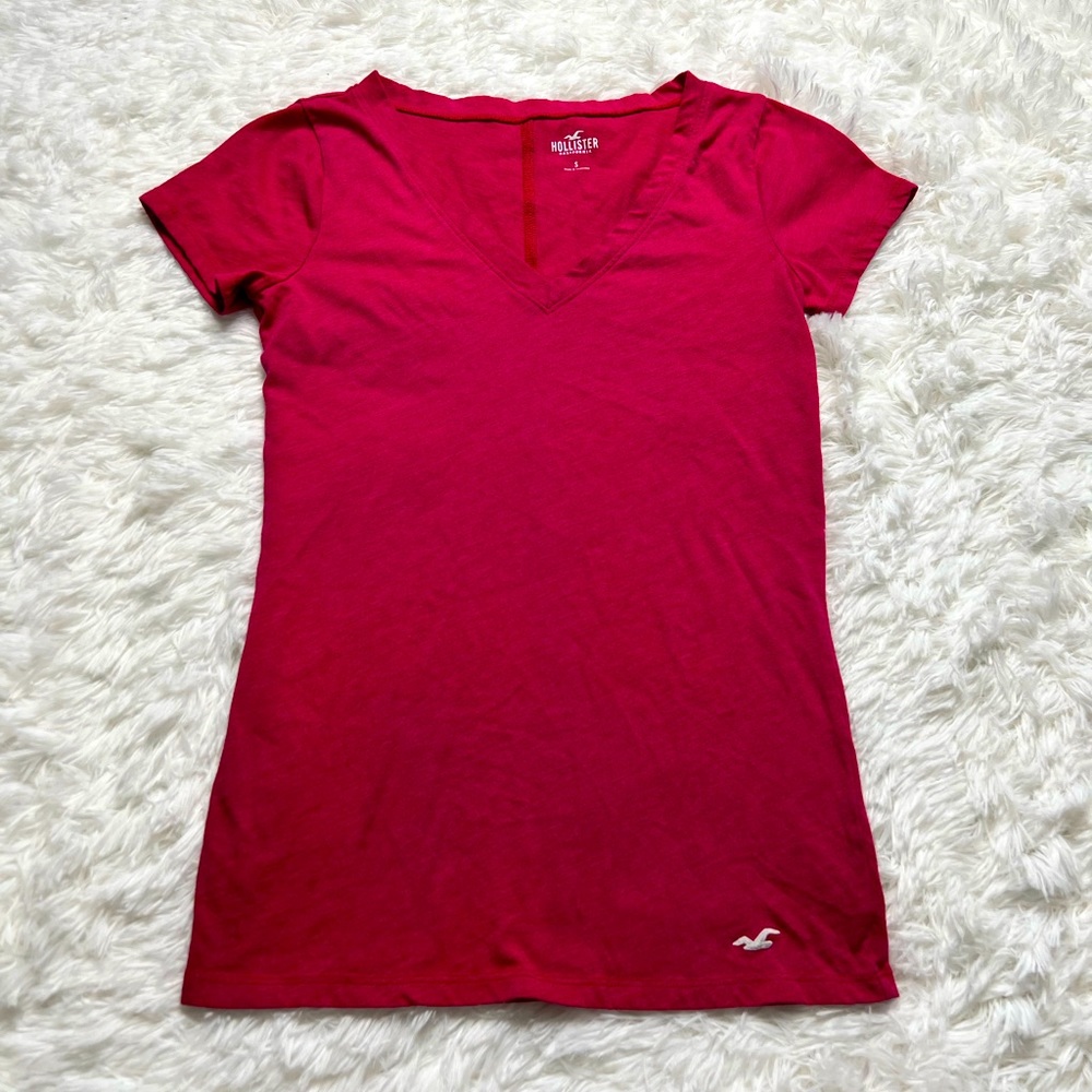 Hollister V-Neck Top Woman's Size S